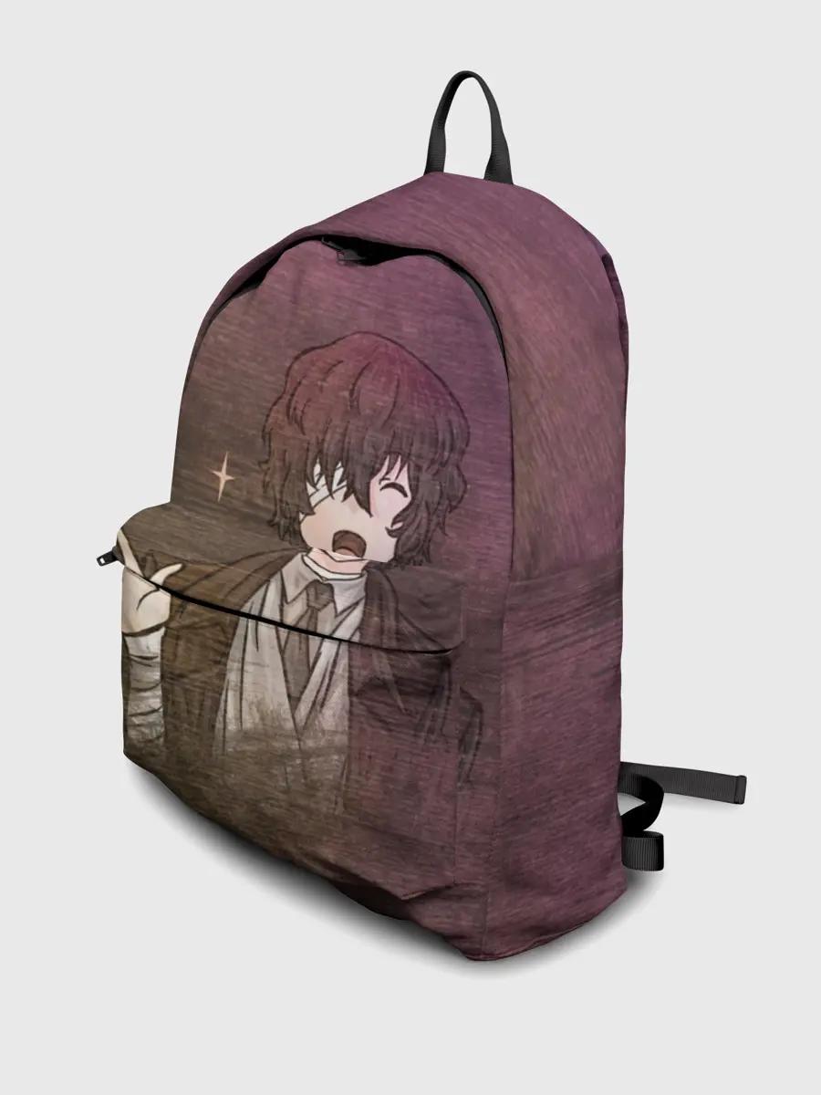 Рюкзак джинсовый / Дазай Осаму