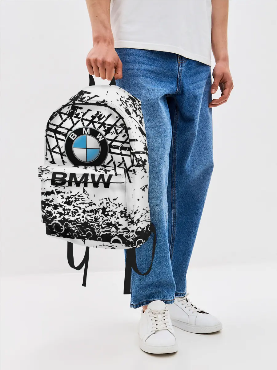 Рюкзак джинсовый / BMW.