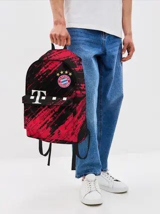 Рюкзак джинсовый / BAYERN MUNCHEN / БАВАРИЯ.