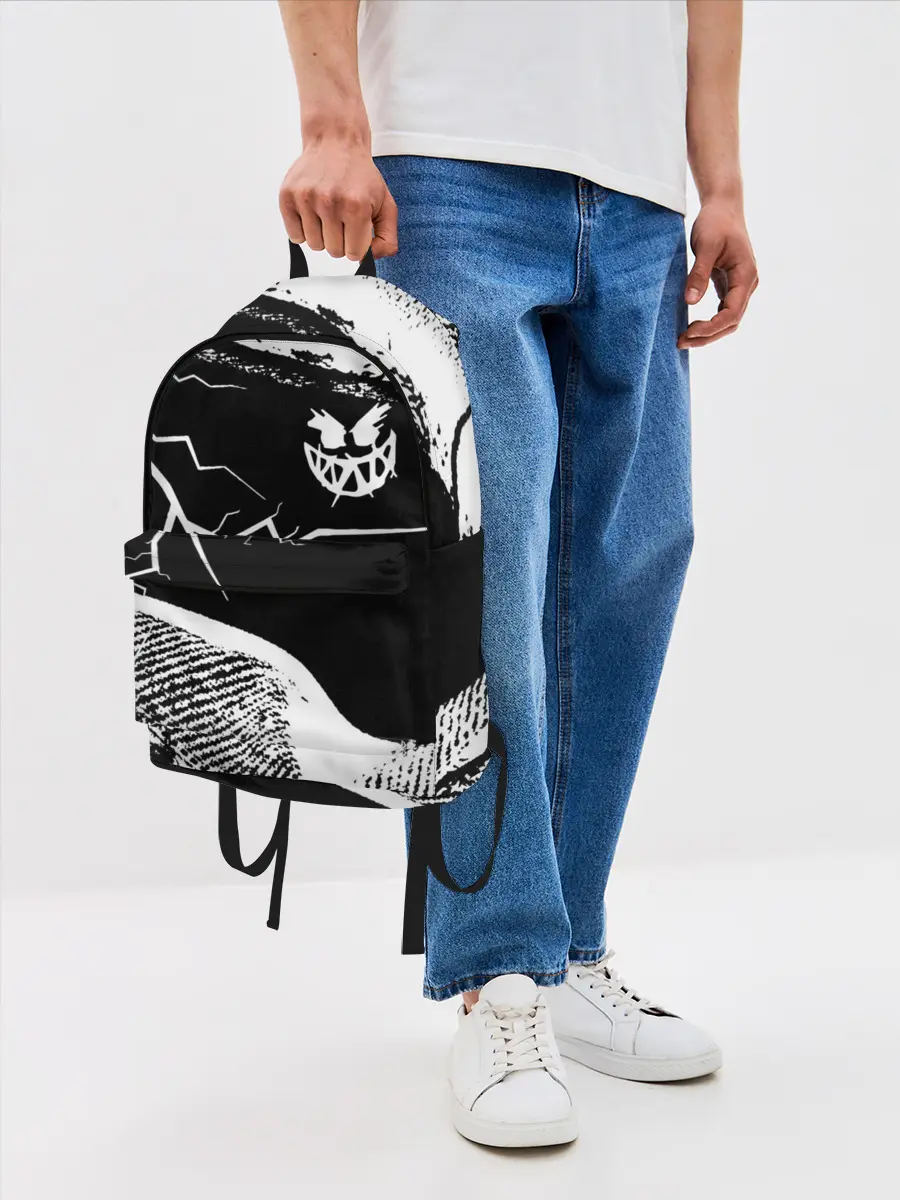 Рюкзак джинсовый / Pyrokinesis.