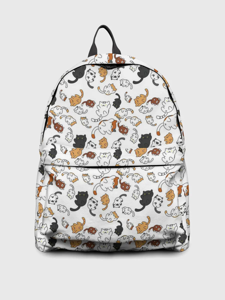 Рюкзак джинсовый / КОТИКИ