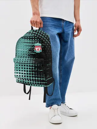 Рюкзак джинсовый / Liverpool / Ливерпуль.