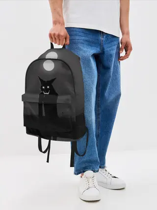 Рюкзак джинсовый / ОБОРОТЕНЬ