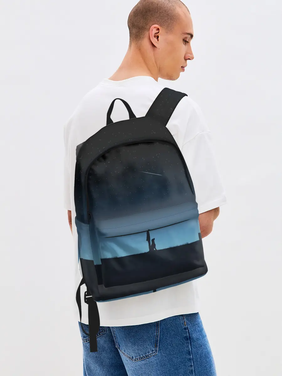 Рюкзак джинсовый / ДРУГ ЧЕЛОВЕКА