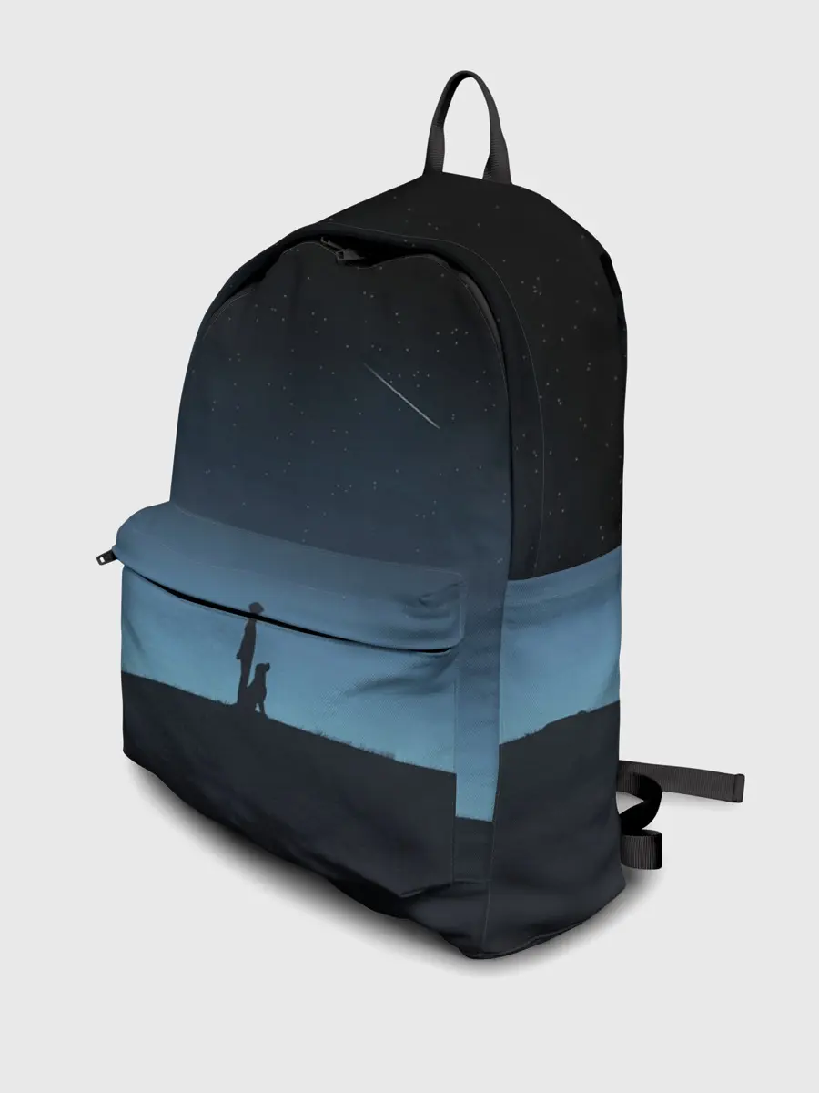 Рюкзак джинсовый / ДРУГ ЧЕЛОВЕКА