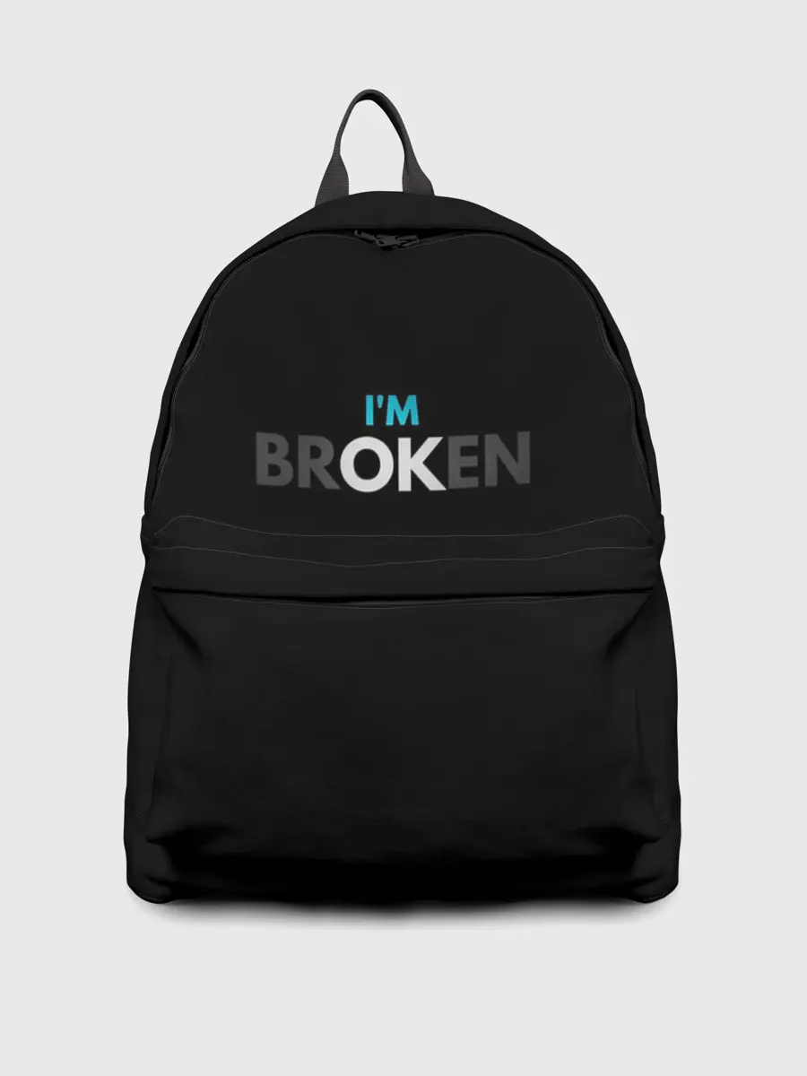 Рюкзак джинсовый / Я В порядке