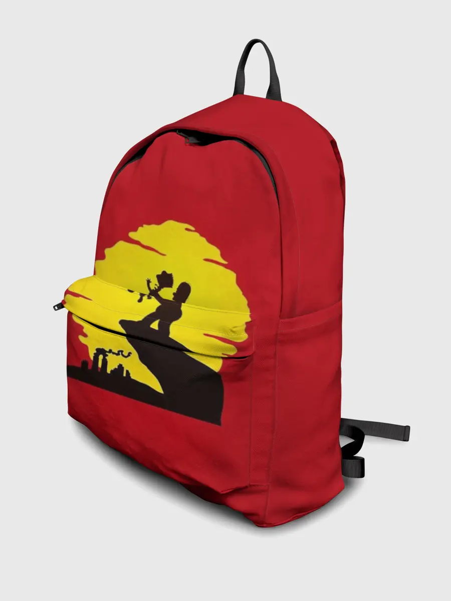 Рюкзак джинсовый / КОРОЛЬ БАРТ