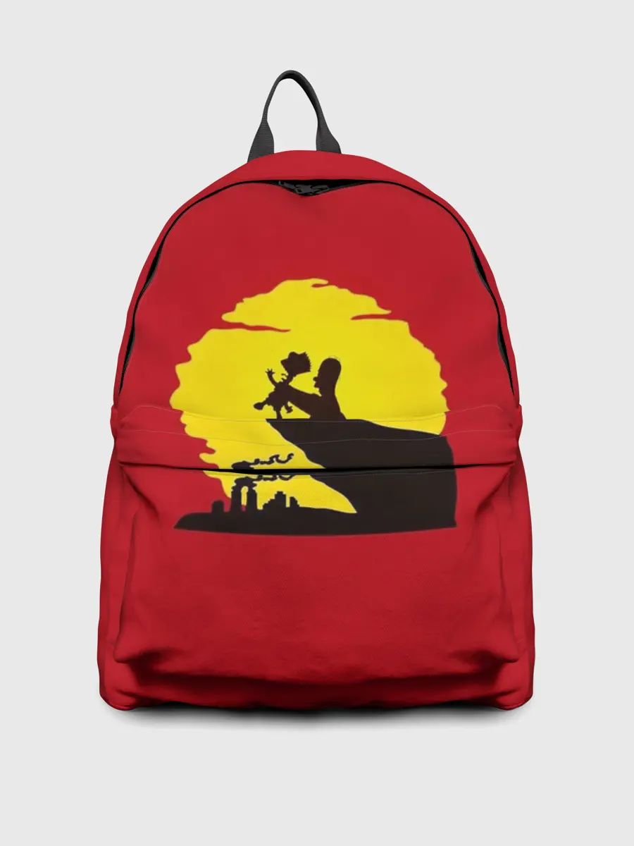 Рюкзак джинсовый / КОРОЛЬ БАРТ