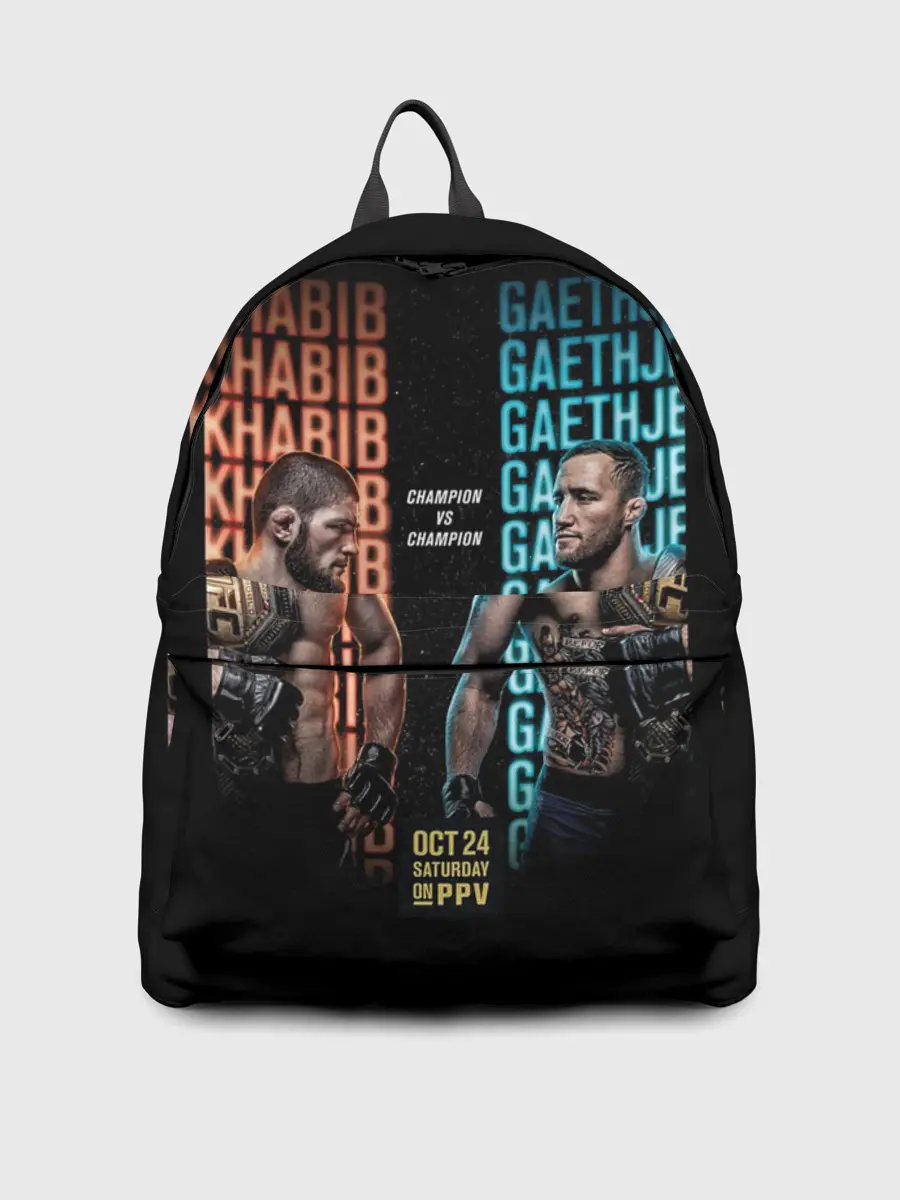 Рюкзак джинсовый / KHABIB VS. GAETHJE