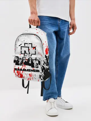 Рюкзак джинсовый / RAMMSTEIN