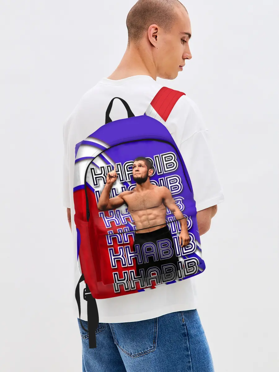 Рюкзак джинсовый / Хабиб Нурмагомедов | Орёл