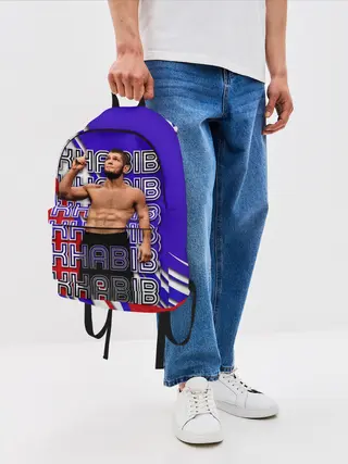 Рюкзак джинсовый / Хабиб Нурмагомедов | Орёл