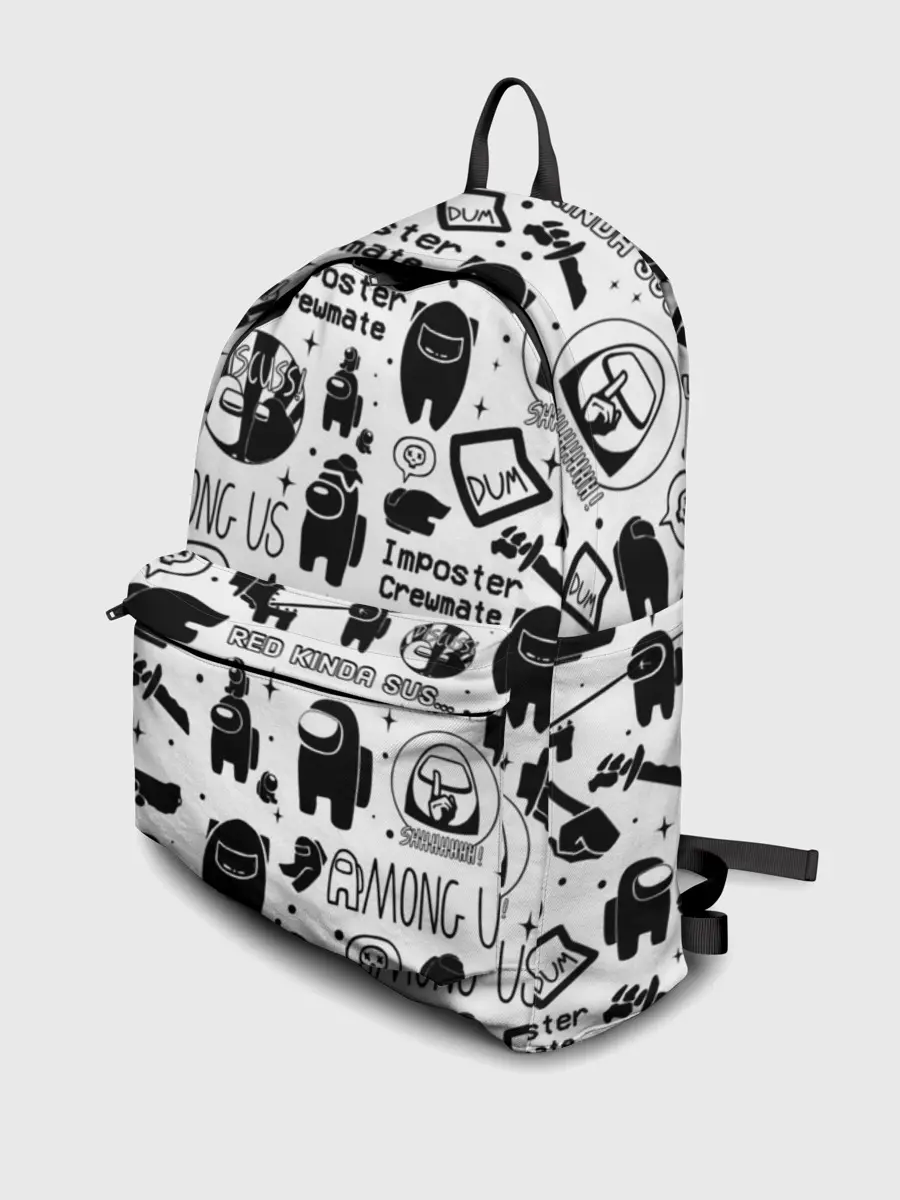 Рюкзак джинсовый / AMONG US