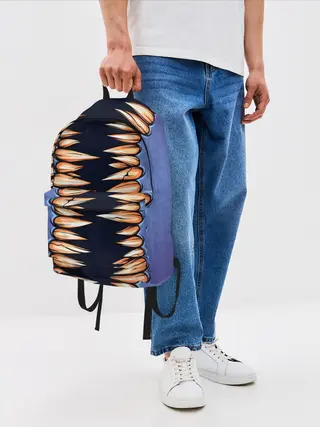 Рюкзак джинсовый / кусь