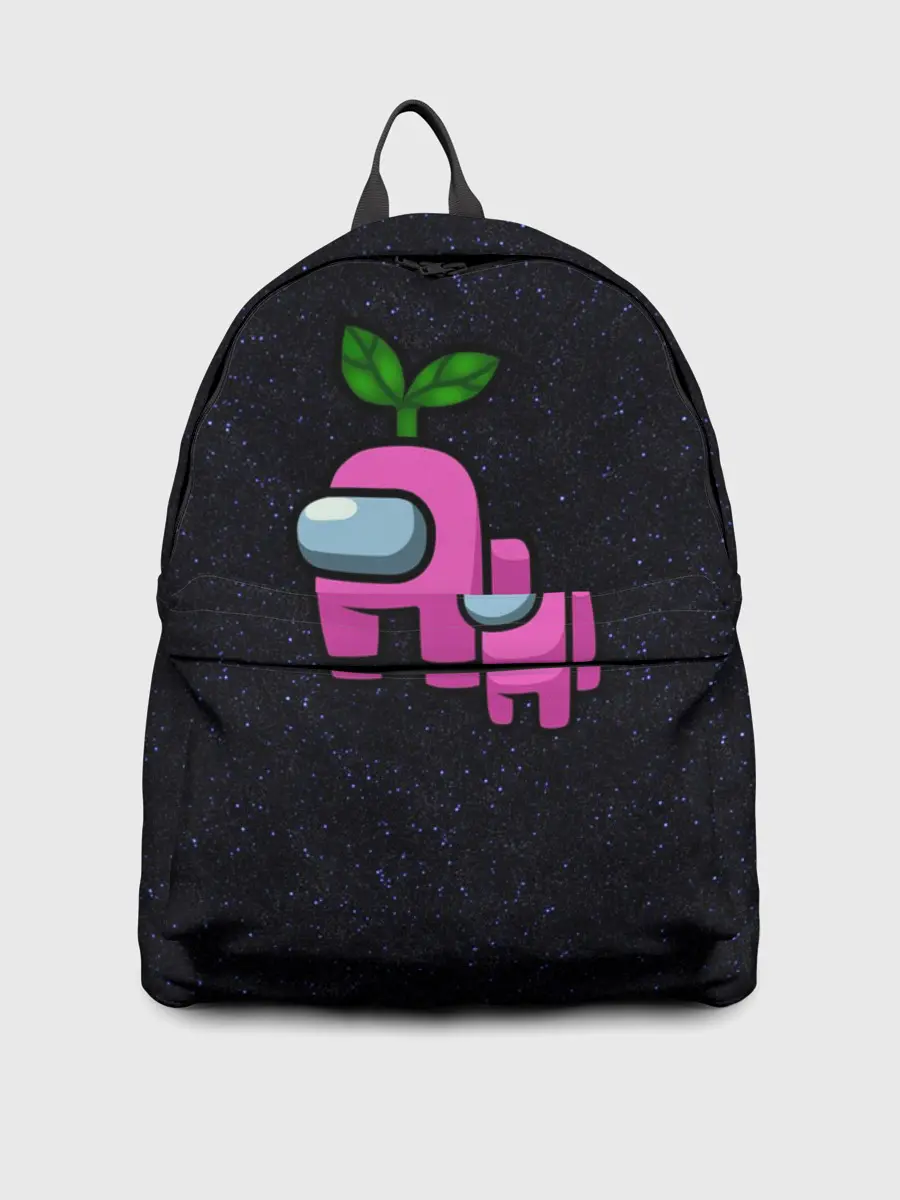 Рюкзак джинсовый / Among us Pink+ kid Pink