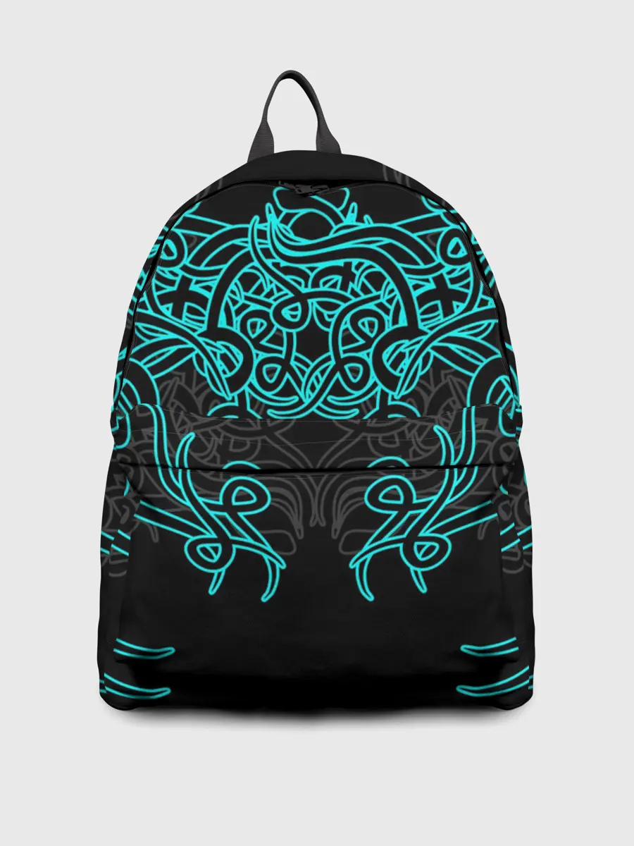 Рюкзак джинсовый / Узоры магия