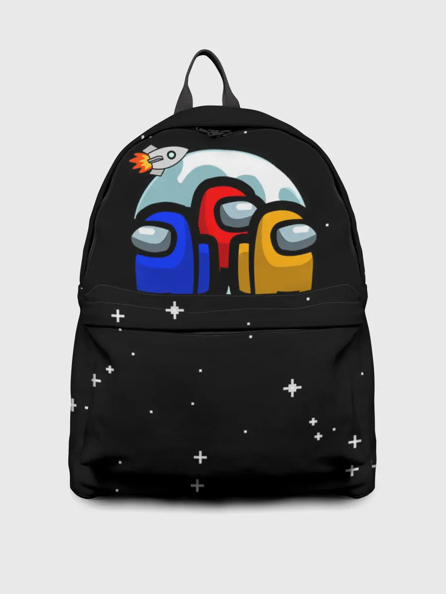 Рюкзак джинсовый / Among us IMPOSTORS