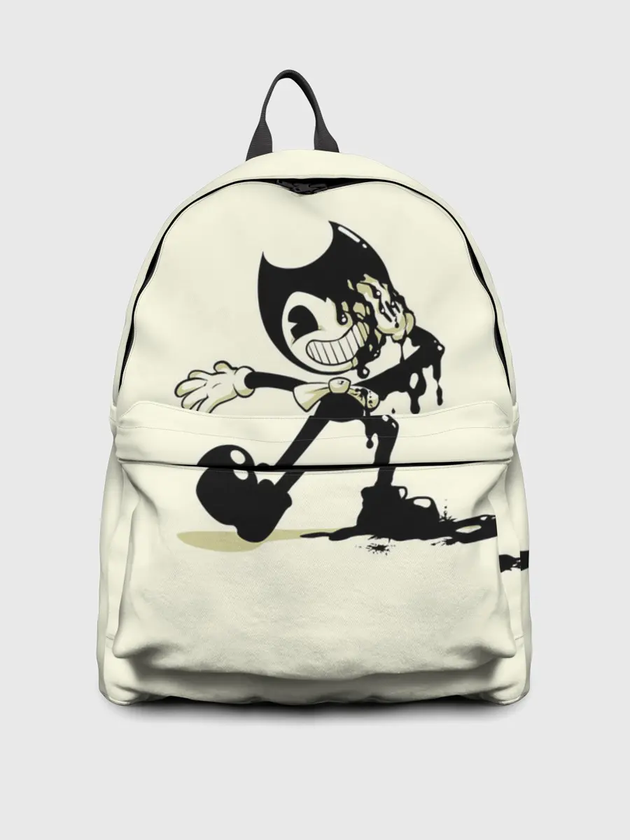 Рюкзак джинсовый / Bendy And The Ink Machine