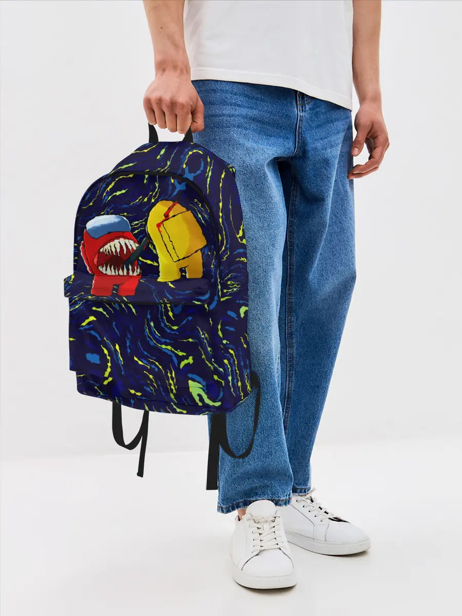 Рюкзак джинсовый / Among Us | Van Gogh Style