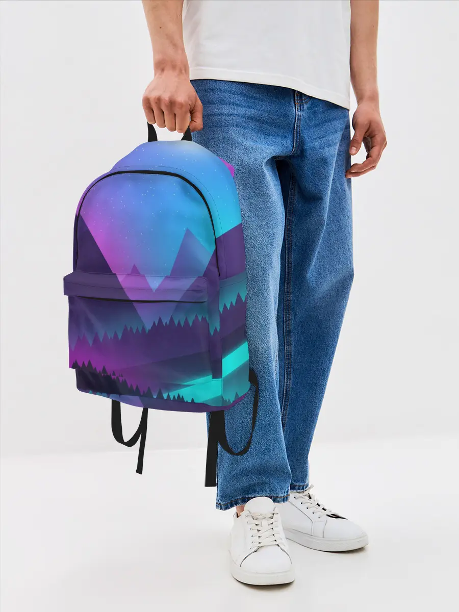 Рюкзак джинсовый / NEON FOREST