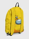 Рюкзак джинсовый / AMONG US YELLOW