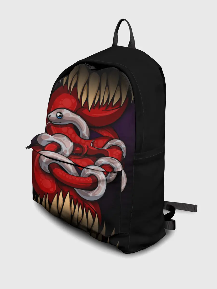 Рюкзак джинсовый / monster and snake