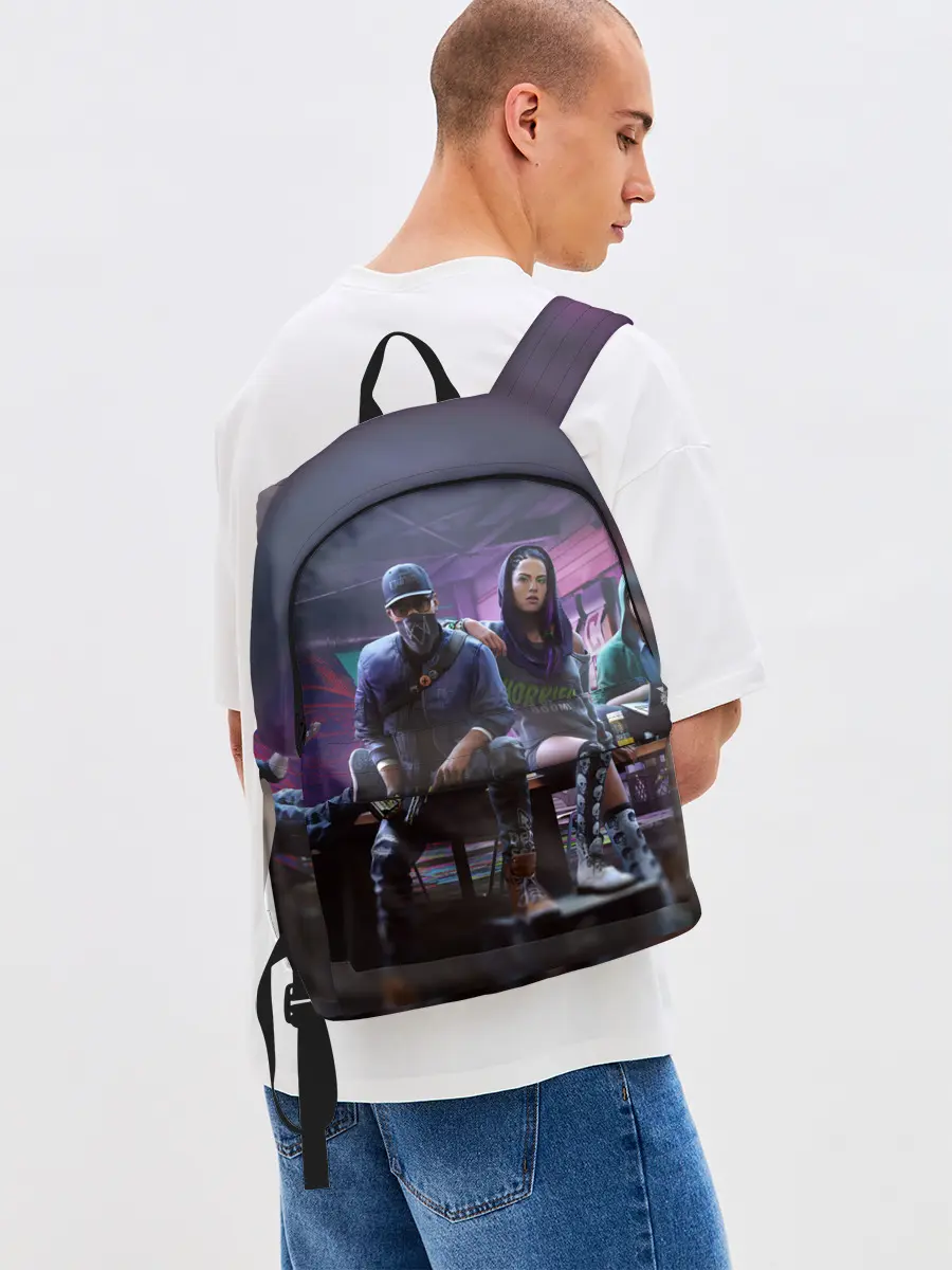 Рюкзак джинсовый / Watch dogs