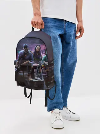 Рюкзак джинсовый / Watch dogs