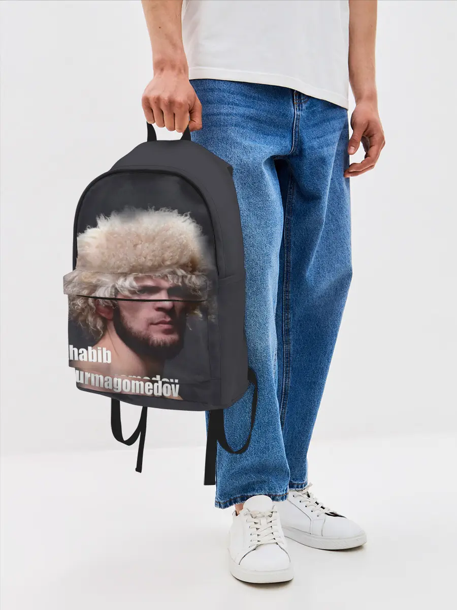 Рюкзак джинсовый / Хабиб Нурмагомедов