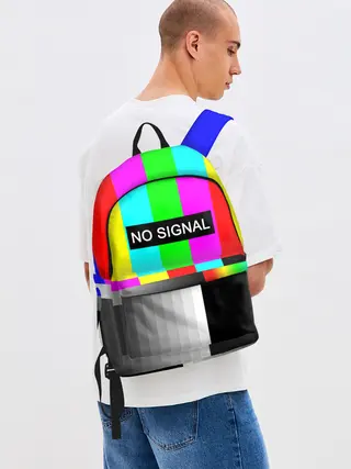 Рюкзак джинсовый / NO SIGNAL