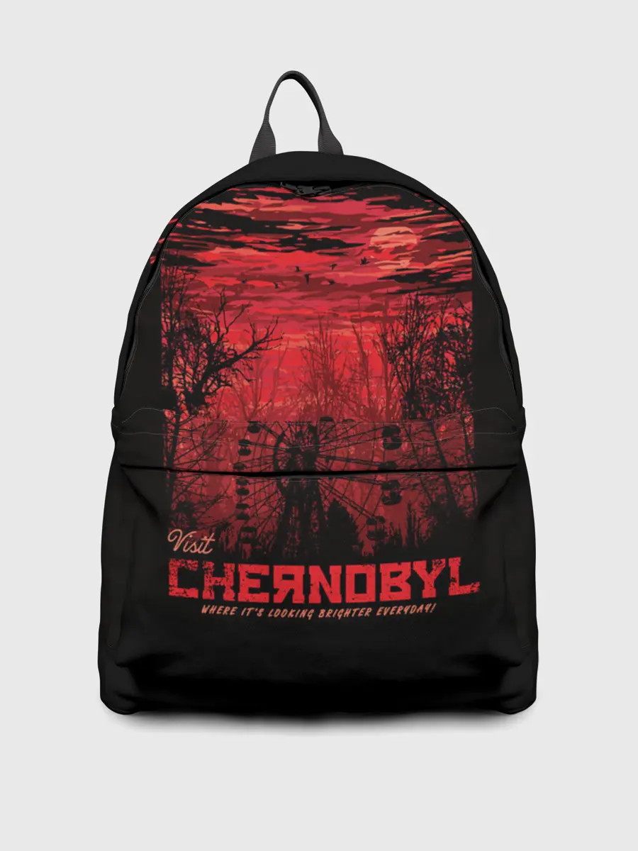Рюкзак джинсовый / Чернобыль
