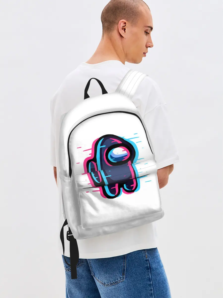 Рюкзак джинсовый / Among Us