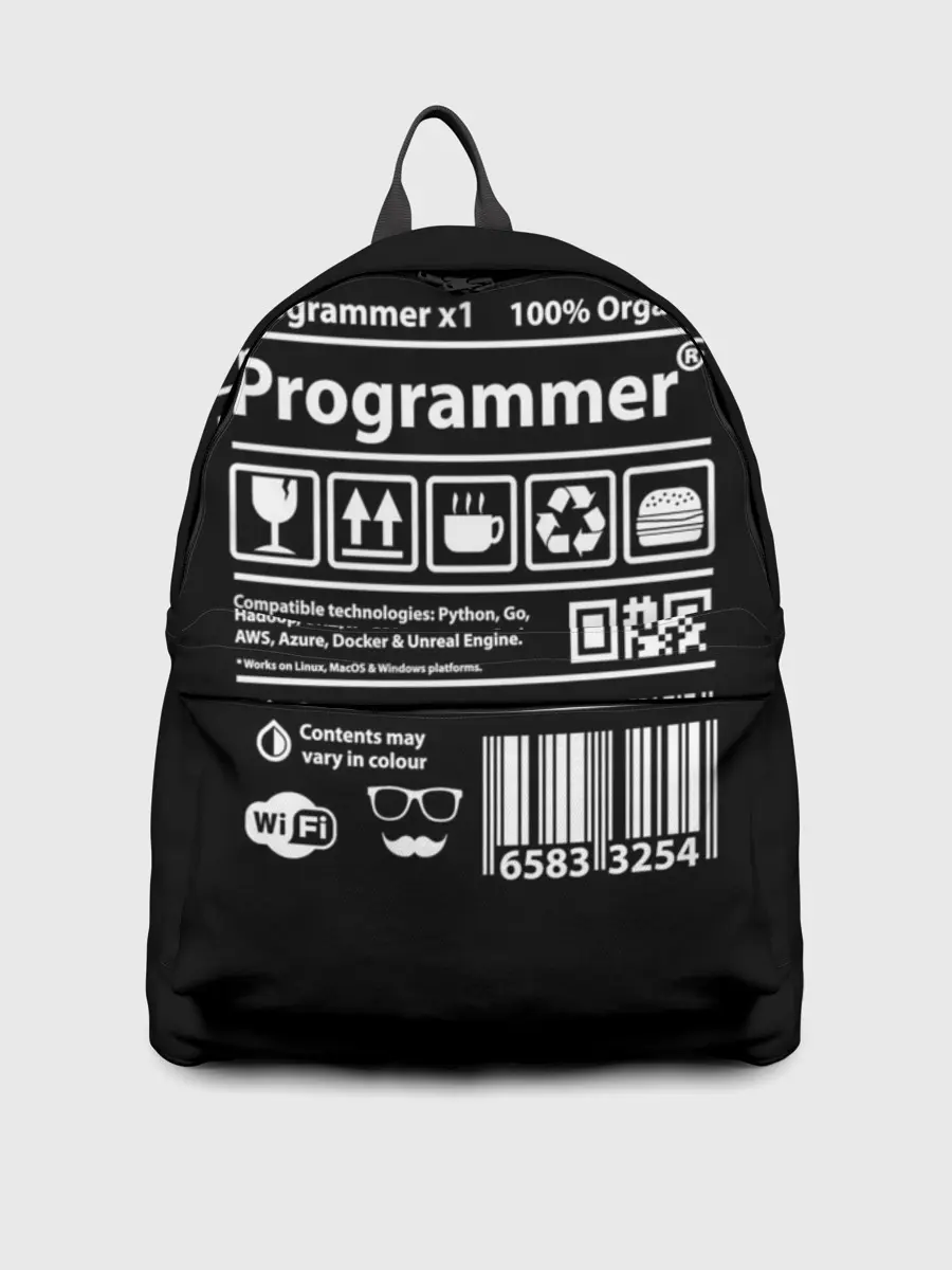 Рюкзак джинсовый / Programmer