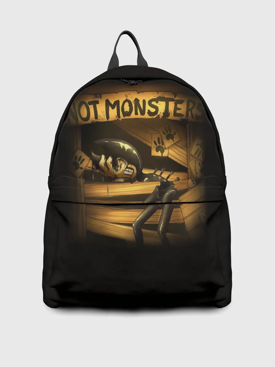 Рюкзак джинсовый / Bendy And The Ink Machine