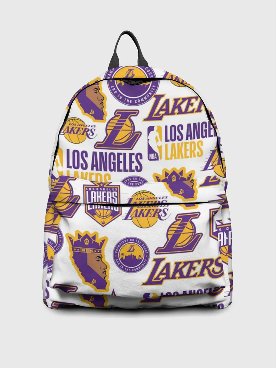 Рюкзак джинсовый / LAKERS LOGO