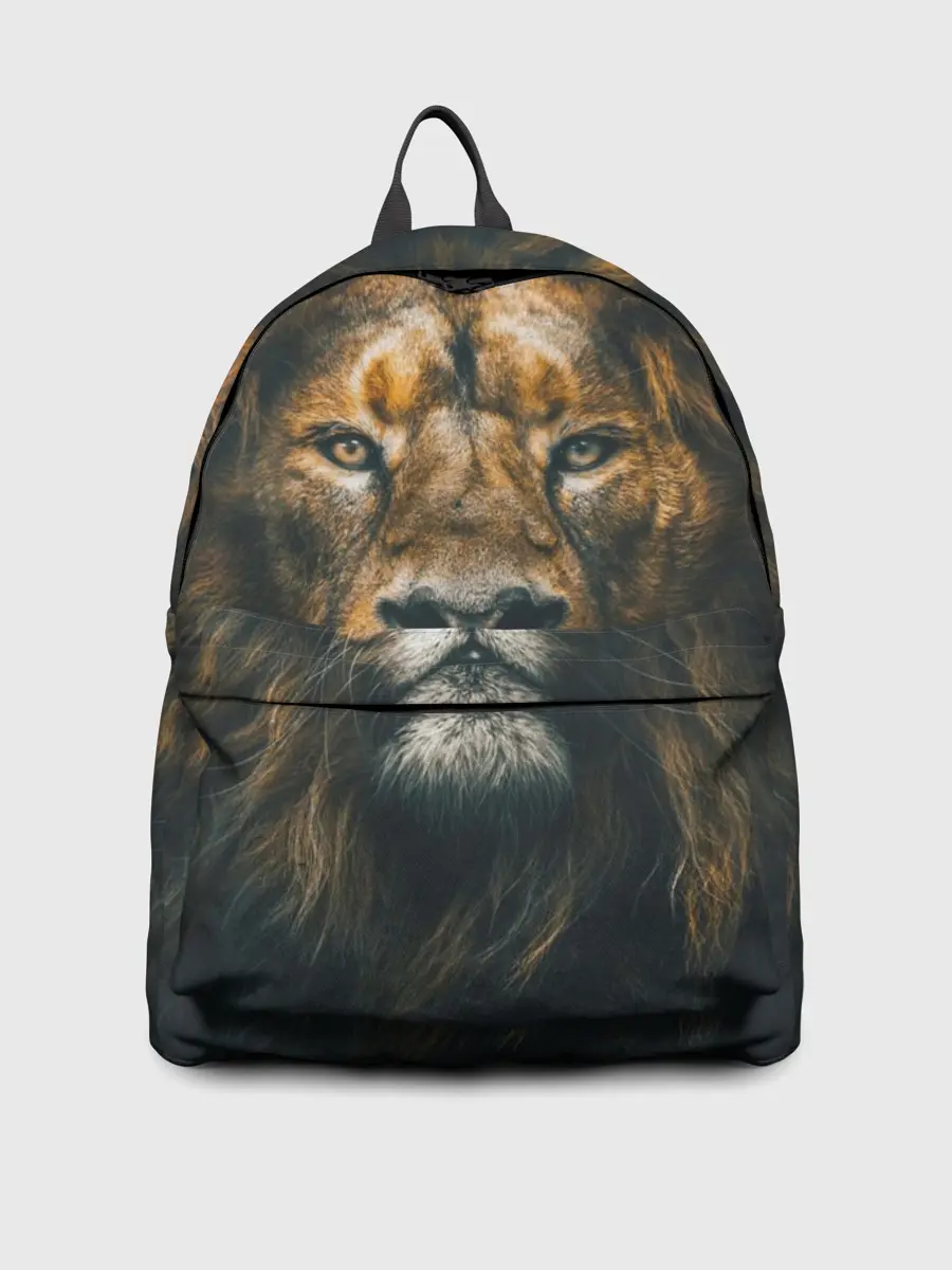 Рюкзак джинсовый / Лев