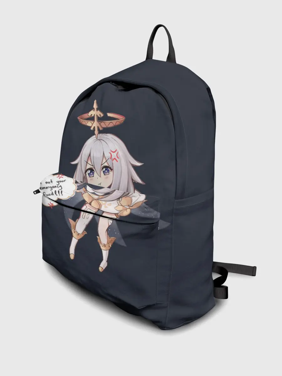 Рюкзак джинсовый / Genshin Impact