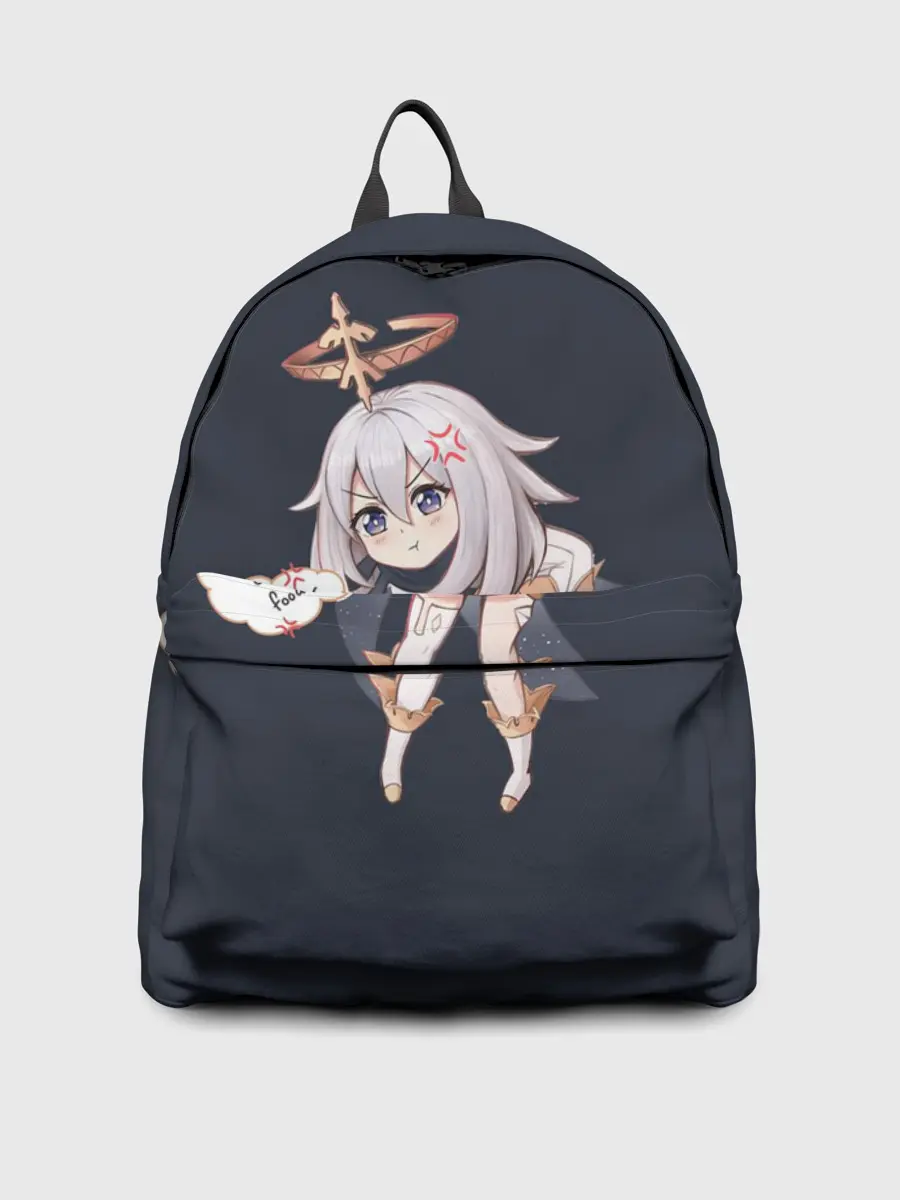 Рюкзак джинсовый / Genshin Impact