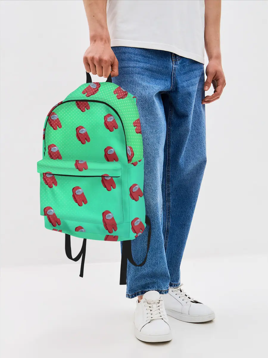 Рюкзак джинсовый / Among us