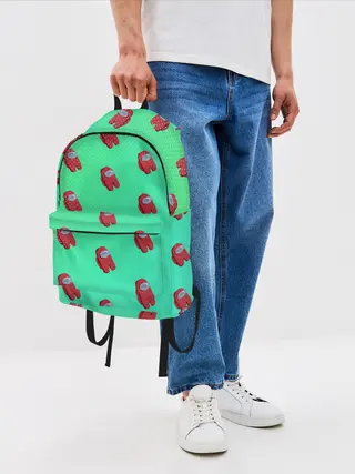 Рюкзак джинсовый / Among us