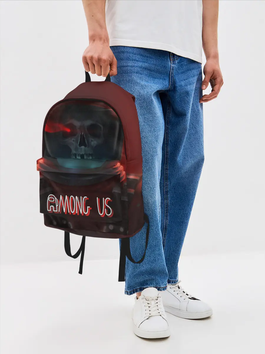 Рюкзак джинсовый / Among us