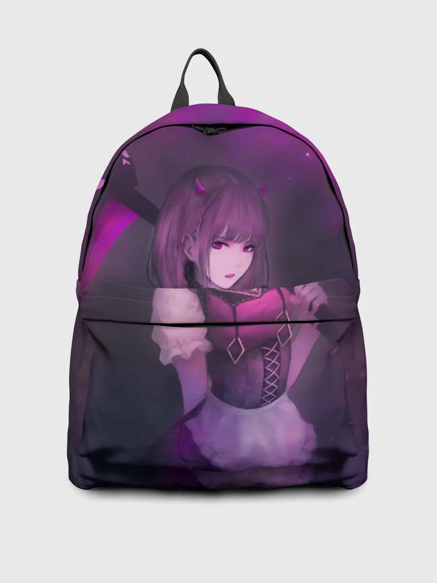 Рюкзак джинсовый / Anime girl demon