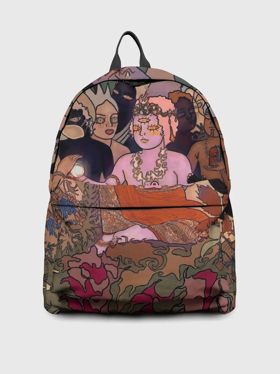 Рюкзак джинсовый / BRING ME THE HORIZON ART