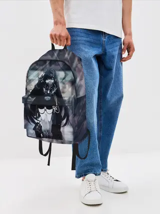 Рюкзак джинсовый / Anime Cyber