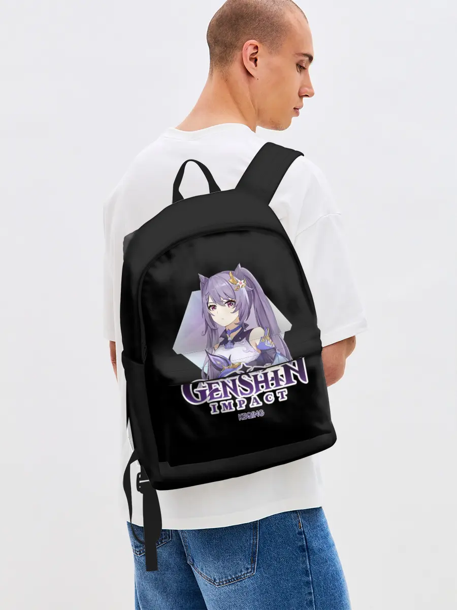 Рюкзак джинсовый / Genshin Impact