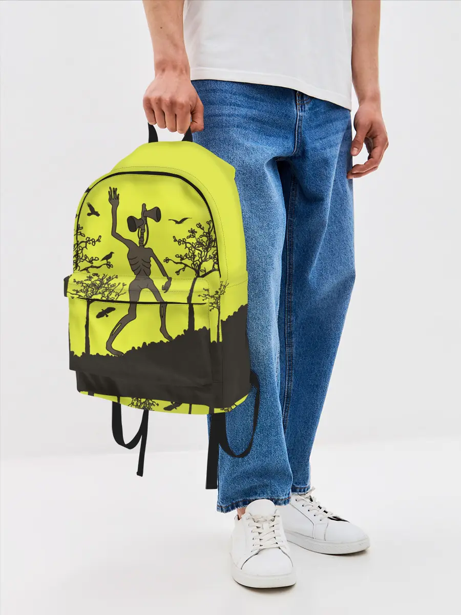 Рюкзак джинсовый / Siren Head