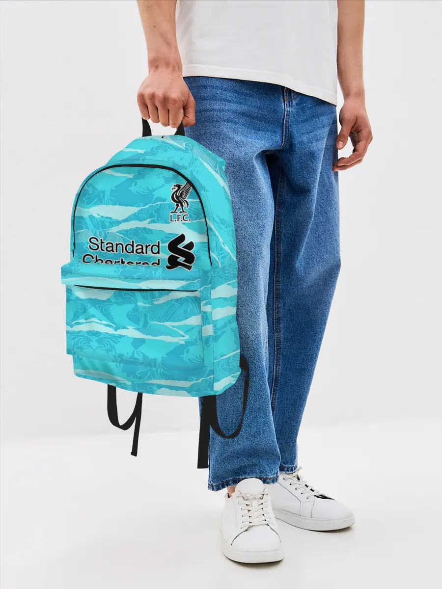 Рюкзак джинсовый / LIVERPOOL выездная сезон 20/21