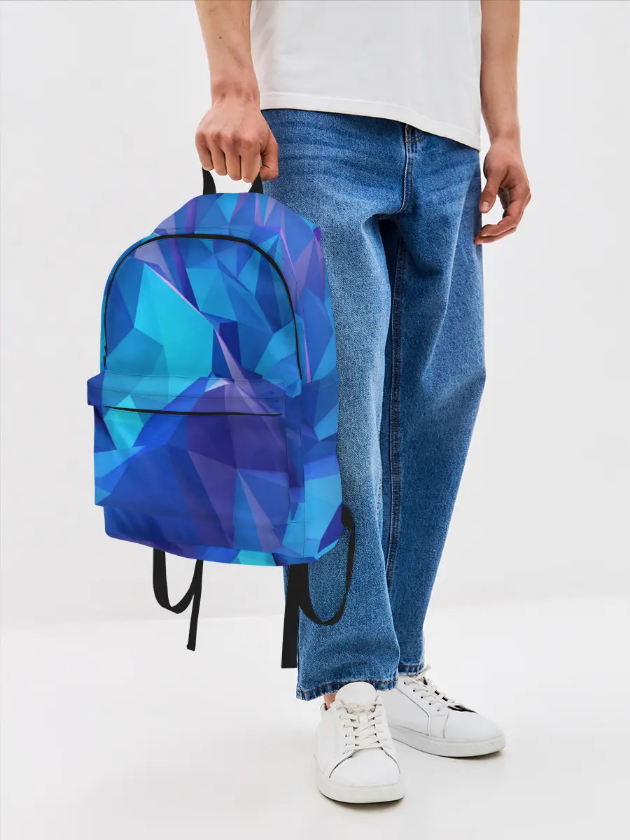 Рюкзак джинсовый / NEON CRYSTALLS