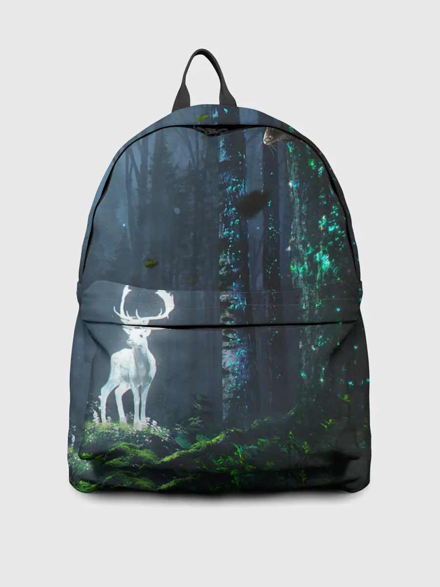 Рюкзак джинсовый / Олень