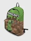 Рюкзак джинсовый / MineCraft | Крипер